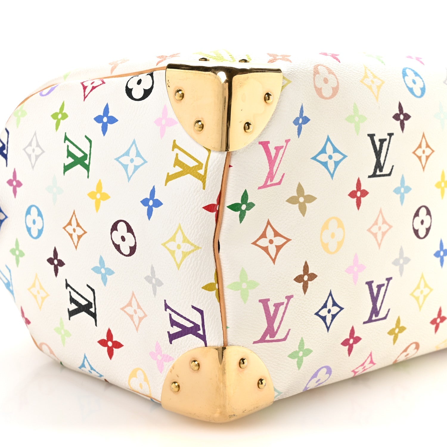 Louis Vuitton Monogram Multicolor Speedy 30 White