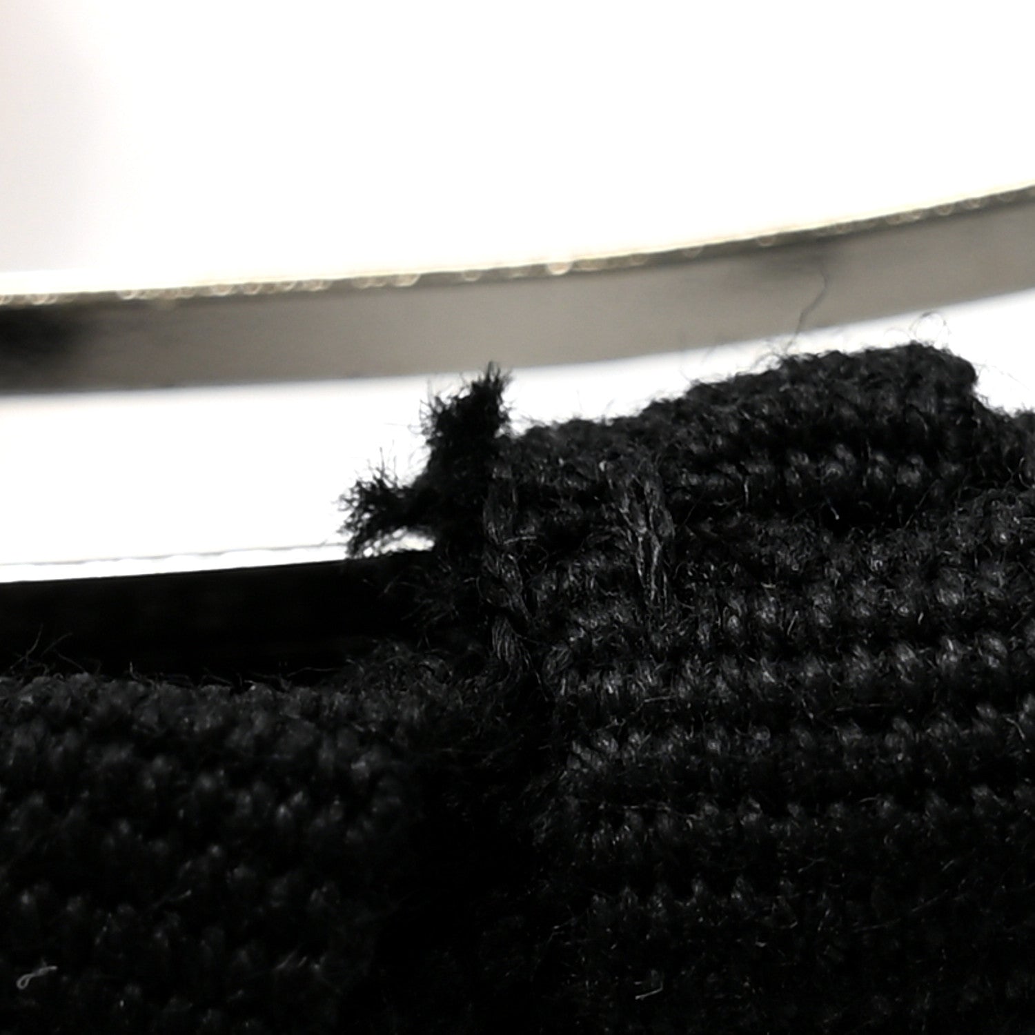 Grosgrain Bow CC Hair Clip Black