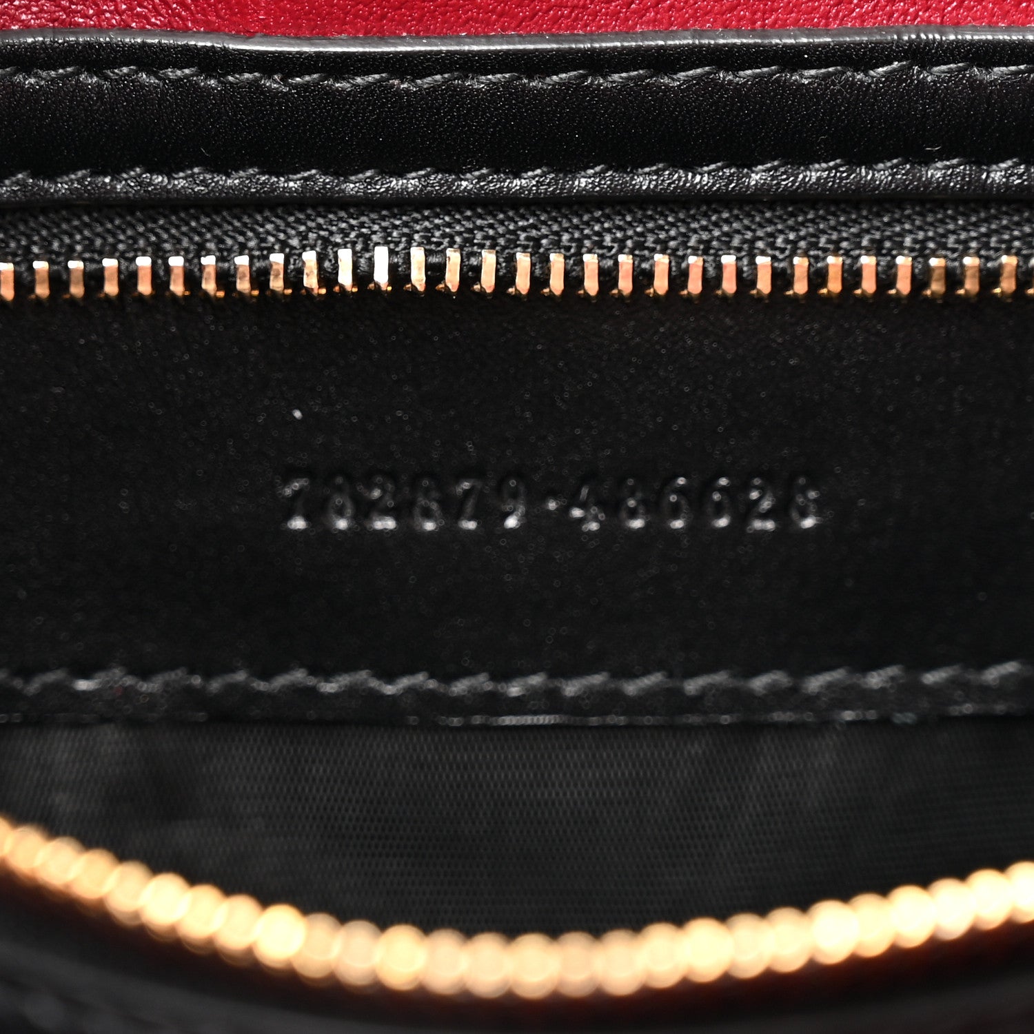 Gucci Ancora Calfskin Medium Jackie Shoulder Bag Black