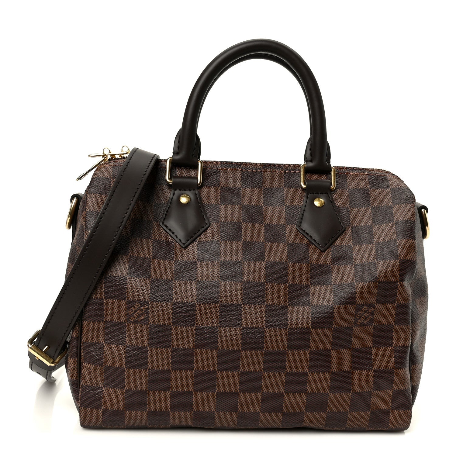 Louis Vuitton Damier Ebene Speedy Bandouliere 25