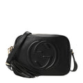 Gucci Pebbled Calfskin Small Soho Disco Bag Black