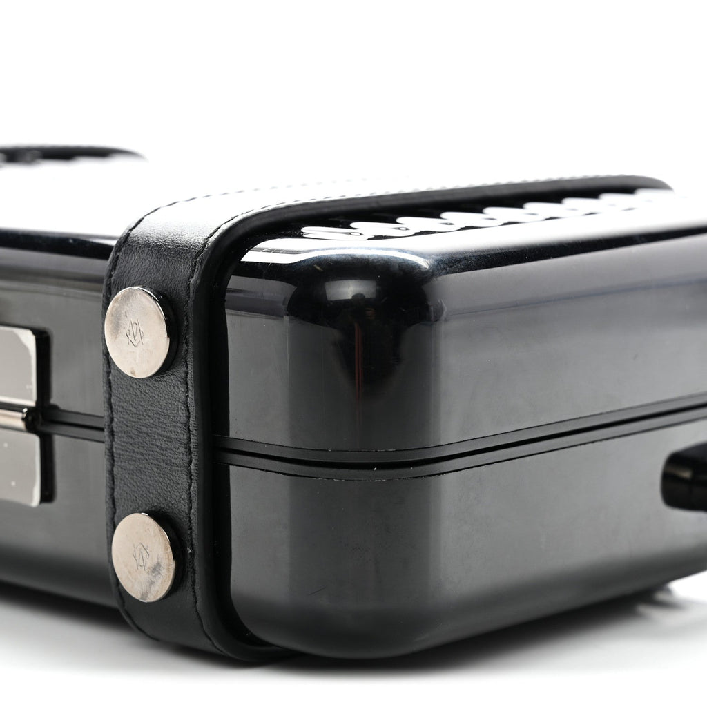 Christian Dior X RIMOWA Aluminum Personal Clutch On Strap Black