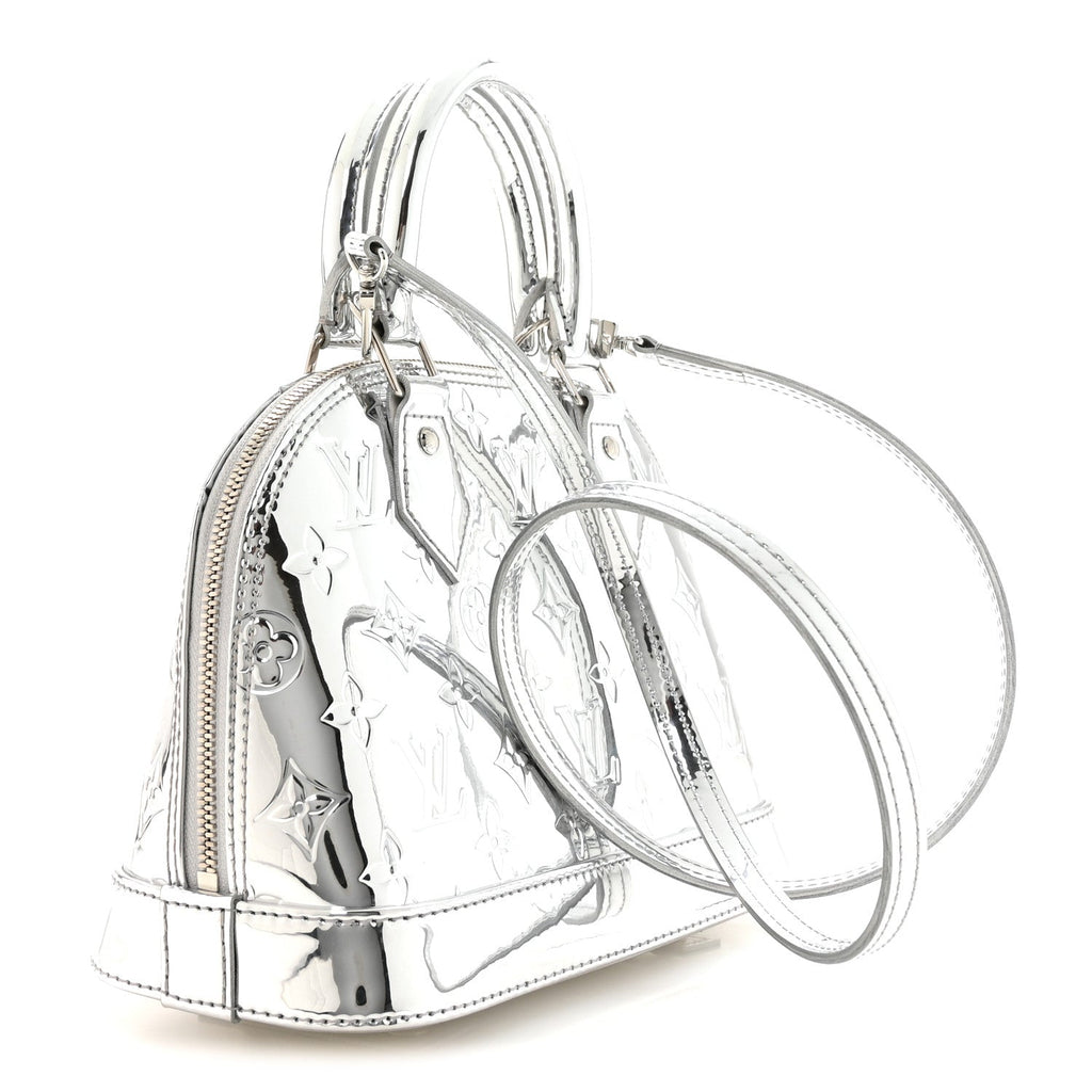 Louis Vuitton Monogram Miroir Alma BB Silver
