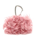 Chanel Shearling Lambskin CC Hook Card Holder Pink