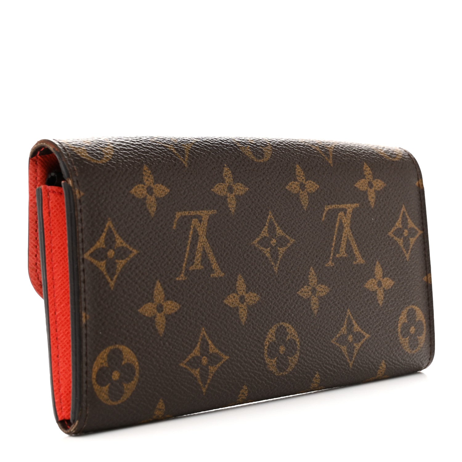 Louis Vuitton Monogram Emilie Wallet Poppy