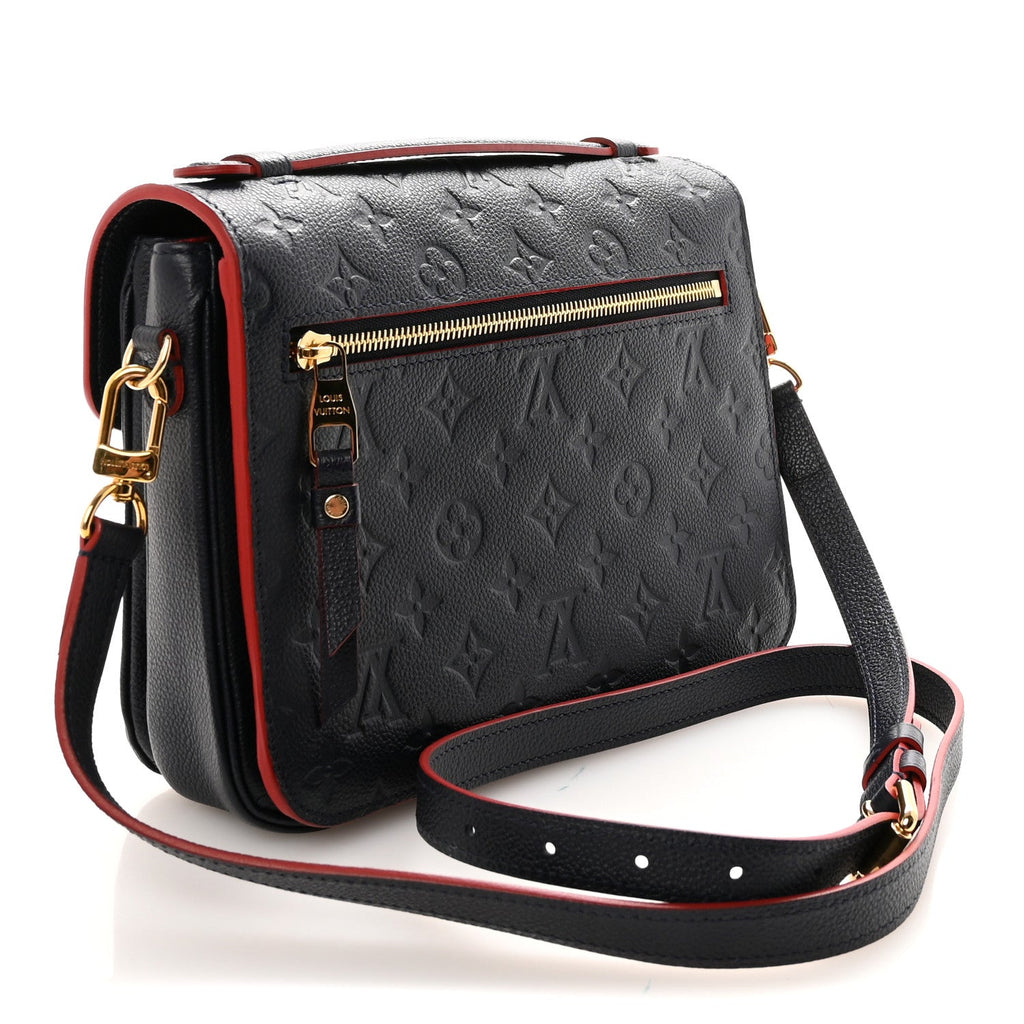 Louis Vuitton Empreinte Pochette Metis Marine Rouge