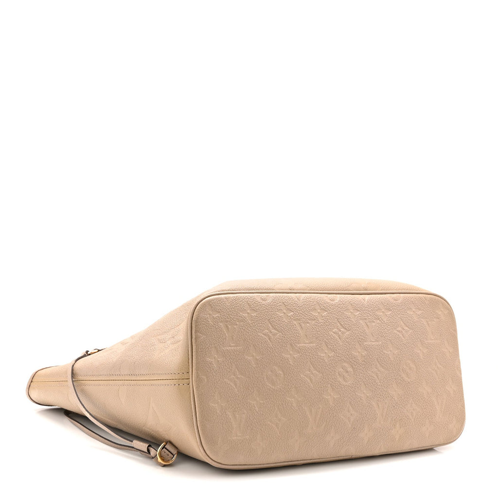 Louis Vuitton Empreinte Monogram Giant Neverfull MM Tourterelle