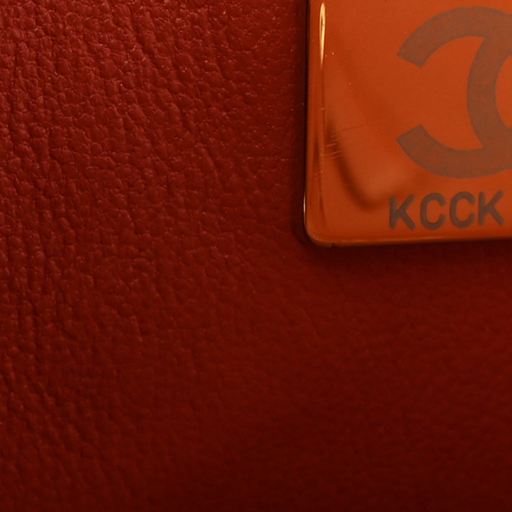 Chanel Lambskin Quilted Small Double Flap Red
