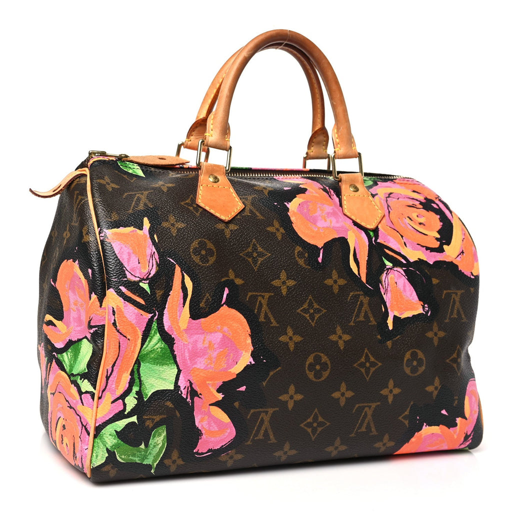 Louis Vuitton Monogram Roses Speedy 30