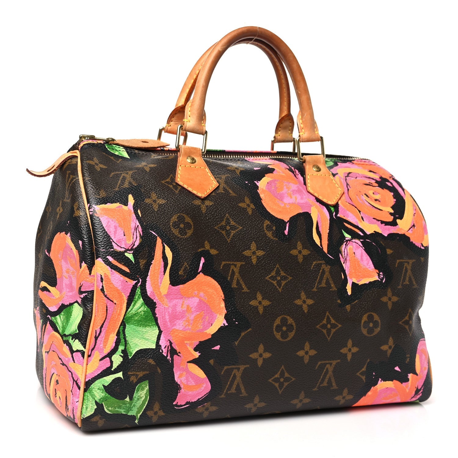 Louis Vuitton Monogram Roses Speedy 30