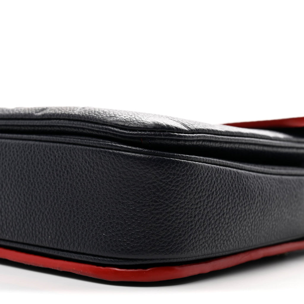 Louis Vuitton Empreinte Pochette Metis Marine Rouge