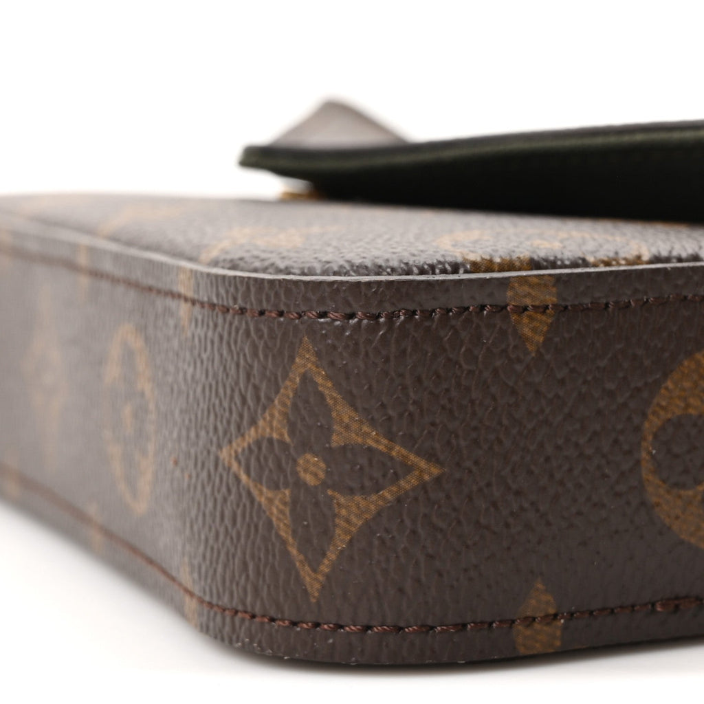 Louis Vuitton Monogram Felicie Strap & Go Kaki