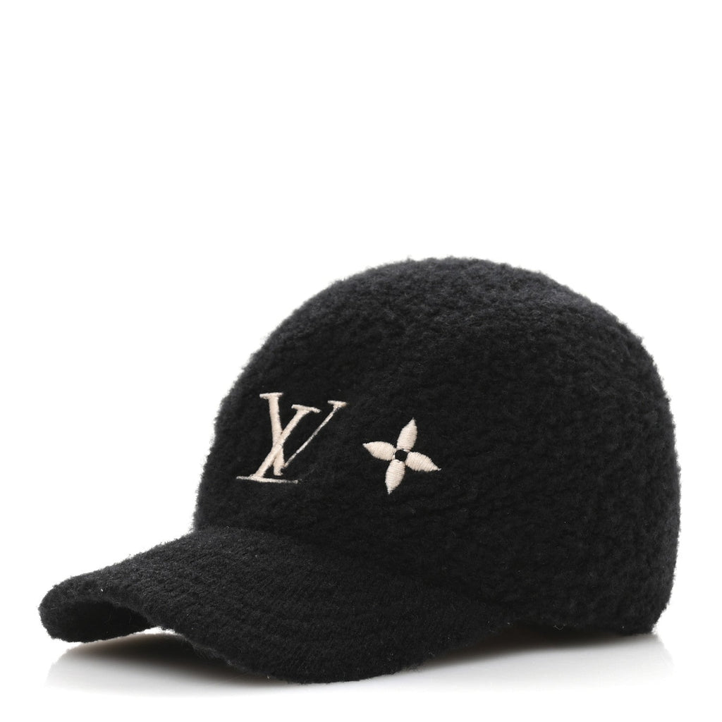 Louis Vuitton Wool Woolgram Cap L Black