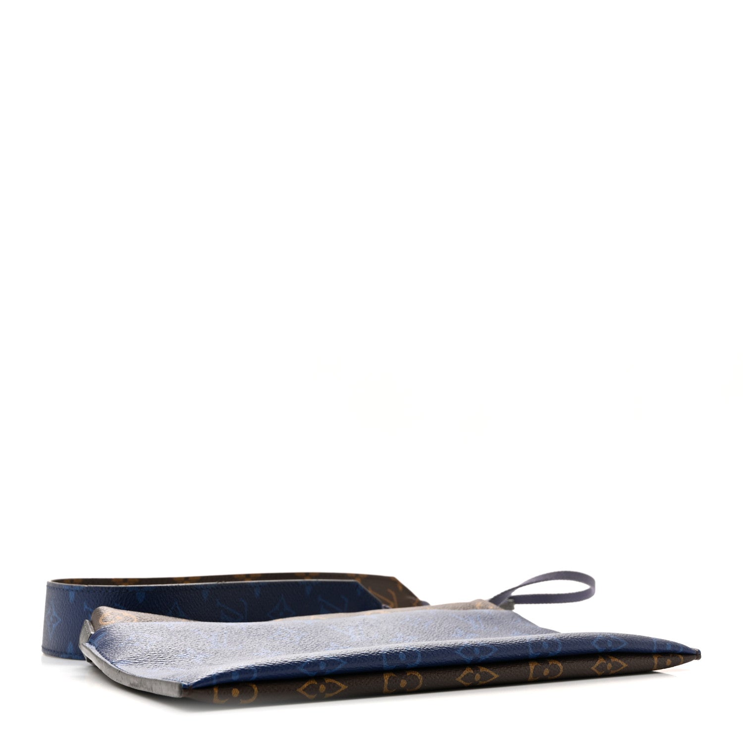 Louis Vuitton Monogram Small Outdoor Pouch Pacific Blue