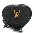 Louis Vuitton Calfskin New Wave Heart Bag Black