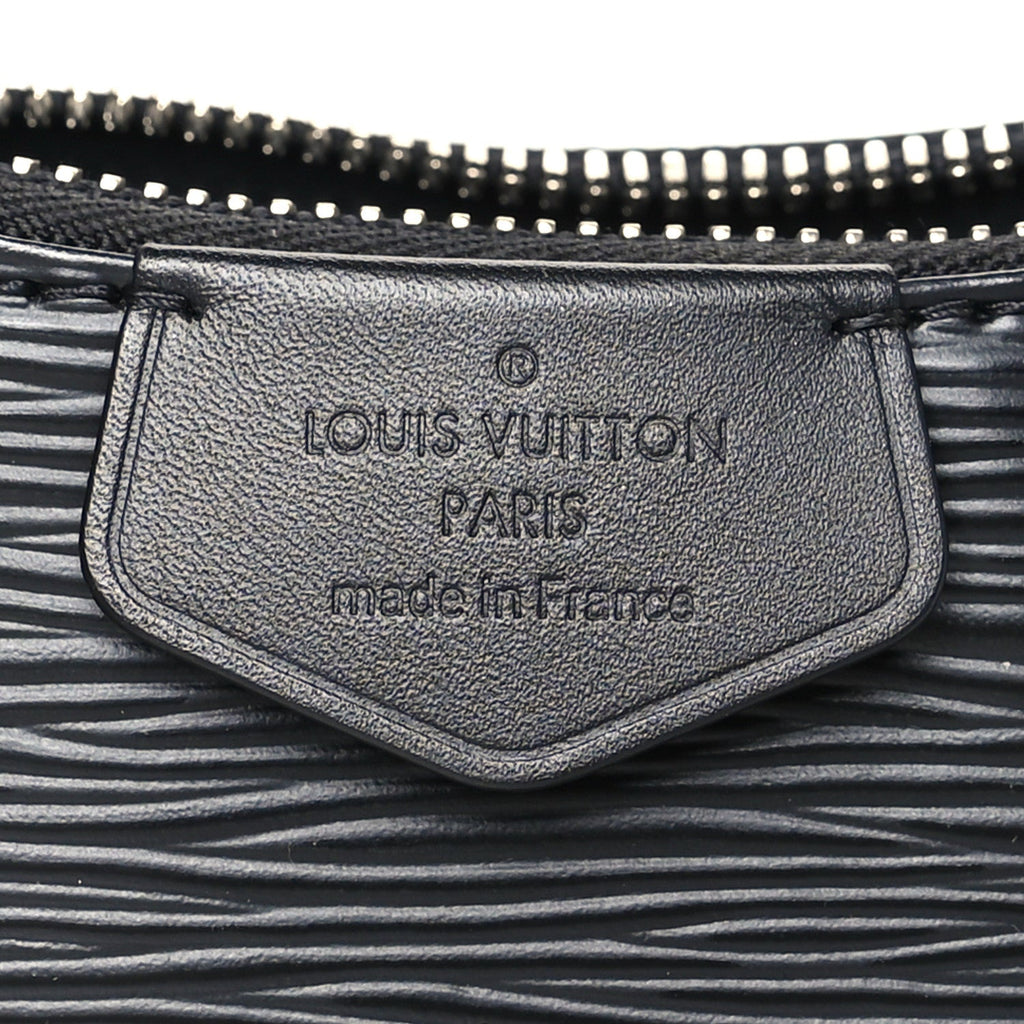 Louis Vuitton Epi Easy Pouch On Strap Black