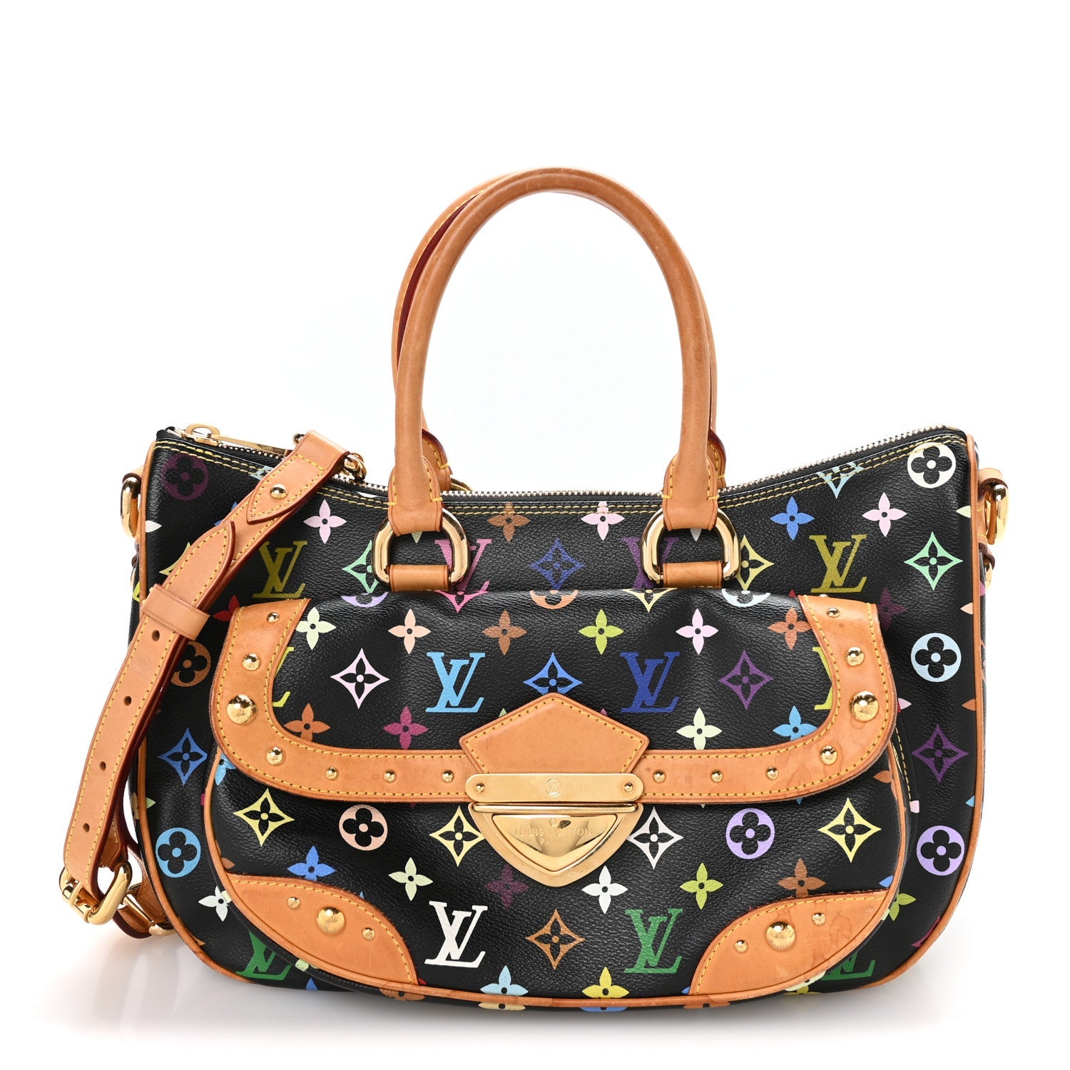Louis Vuitton Monogram Multicolor Rita Black