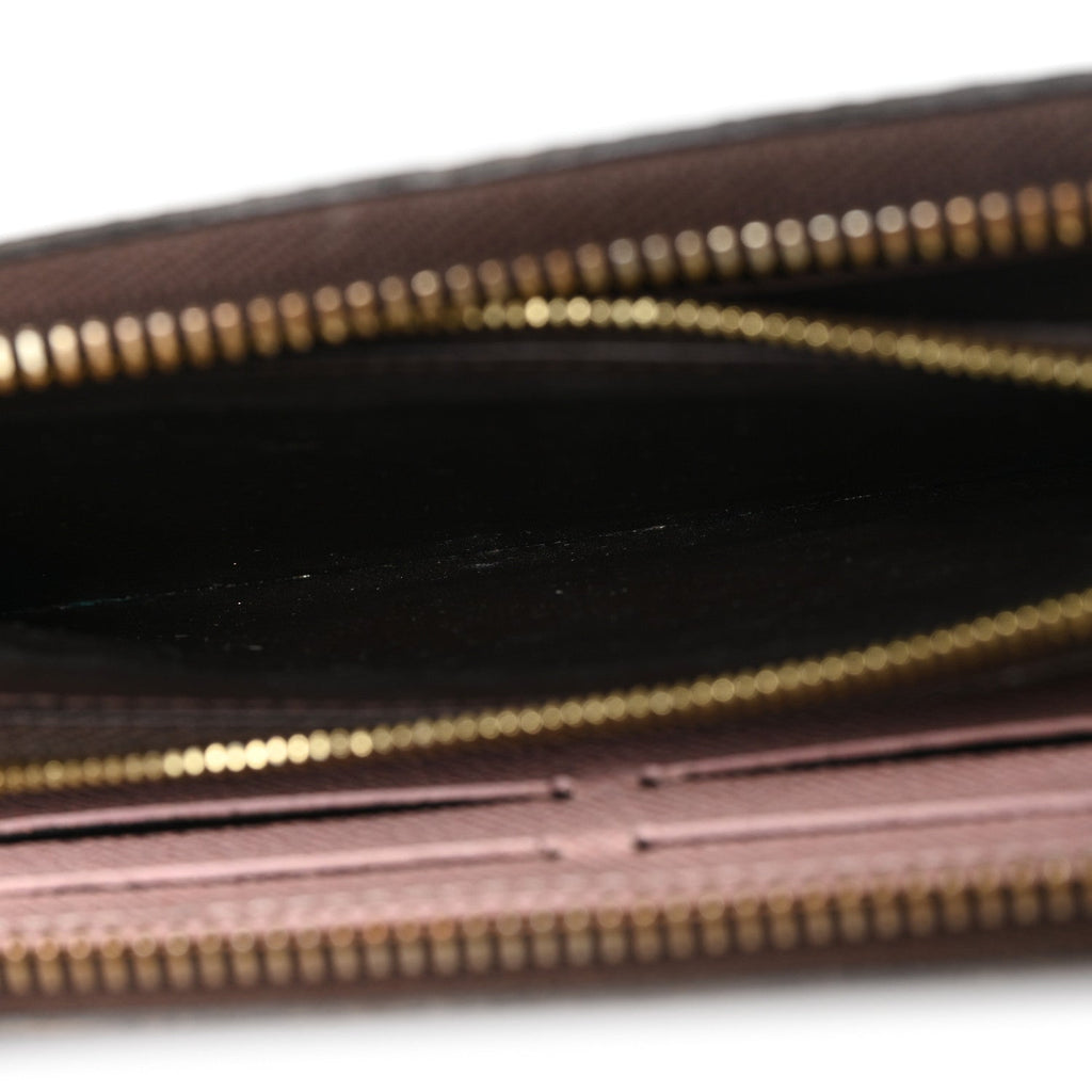 Louis Vuitton Monogram Clemence Wallet Rose Ballerine
