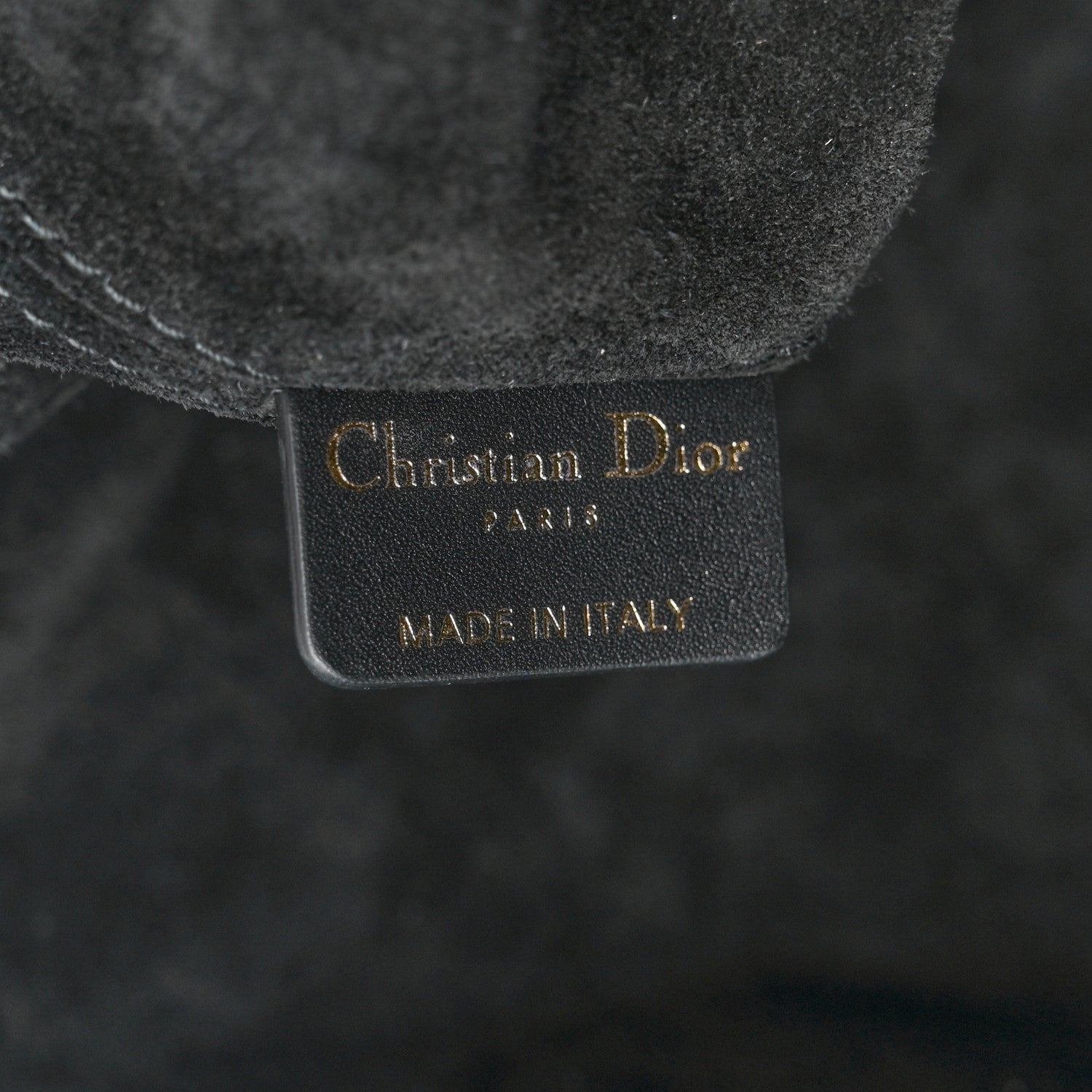 Christian Dior Calfskin Macrocannage Large Toujours Black
