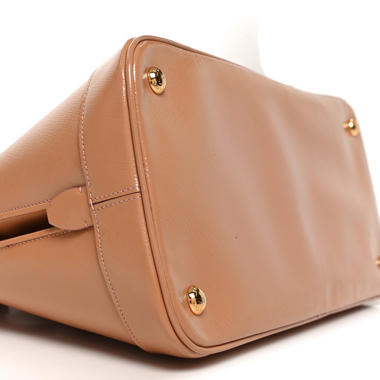 Prada Saffiano Vernice Medium Promenade Tote Orchidea
