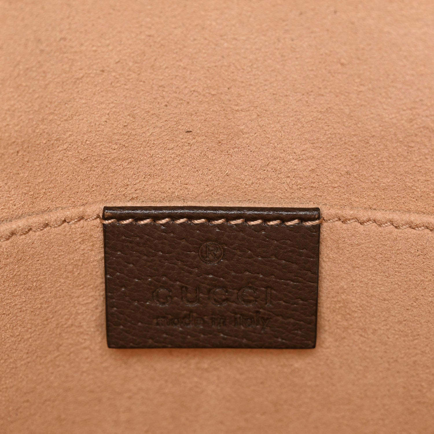 Gucci GG Supreme Monogram Web Ophidia Pouch Brown