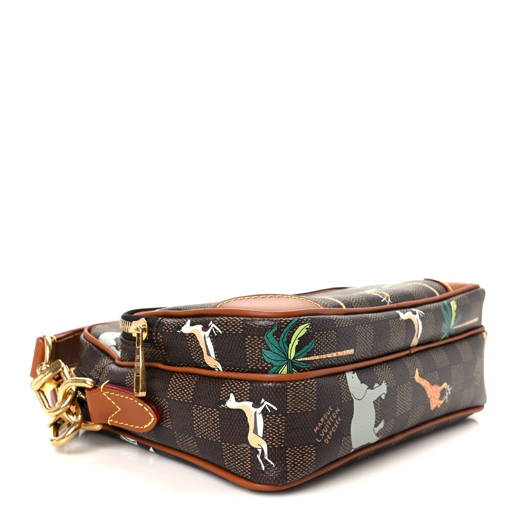 Louis Vuitton X The DARJEELING LIMITED Damier Ebene Nil MM