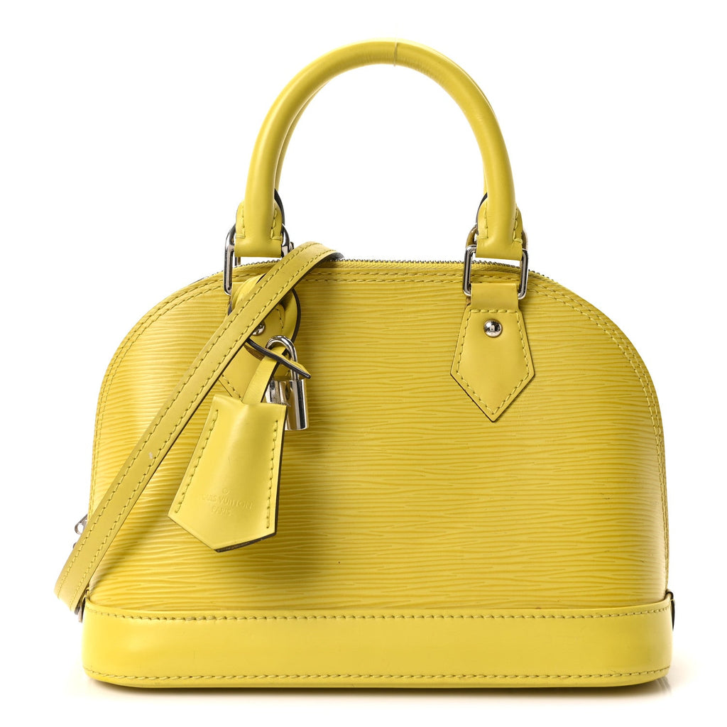 Louis Vuitton Epi Alma BB Pistache