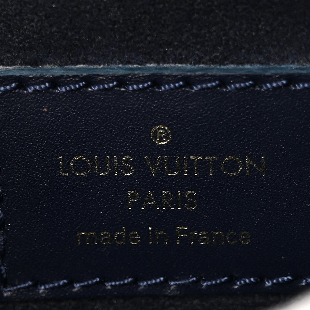 Louis Vuitton Monoglam Side Trunk MM Blue