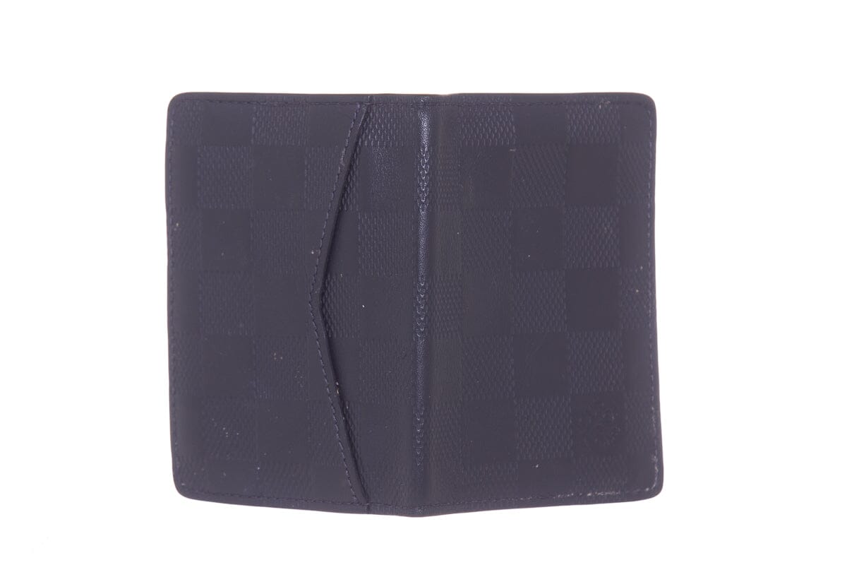 Louis Vuitton Navy Damier Wallet