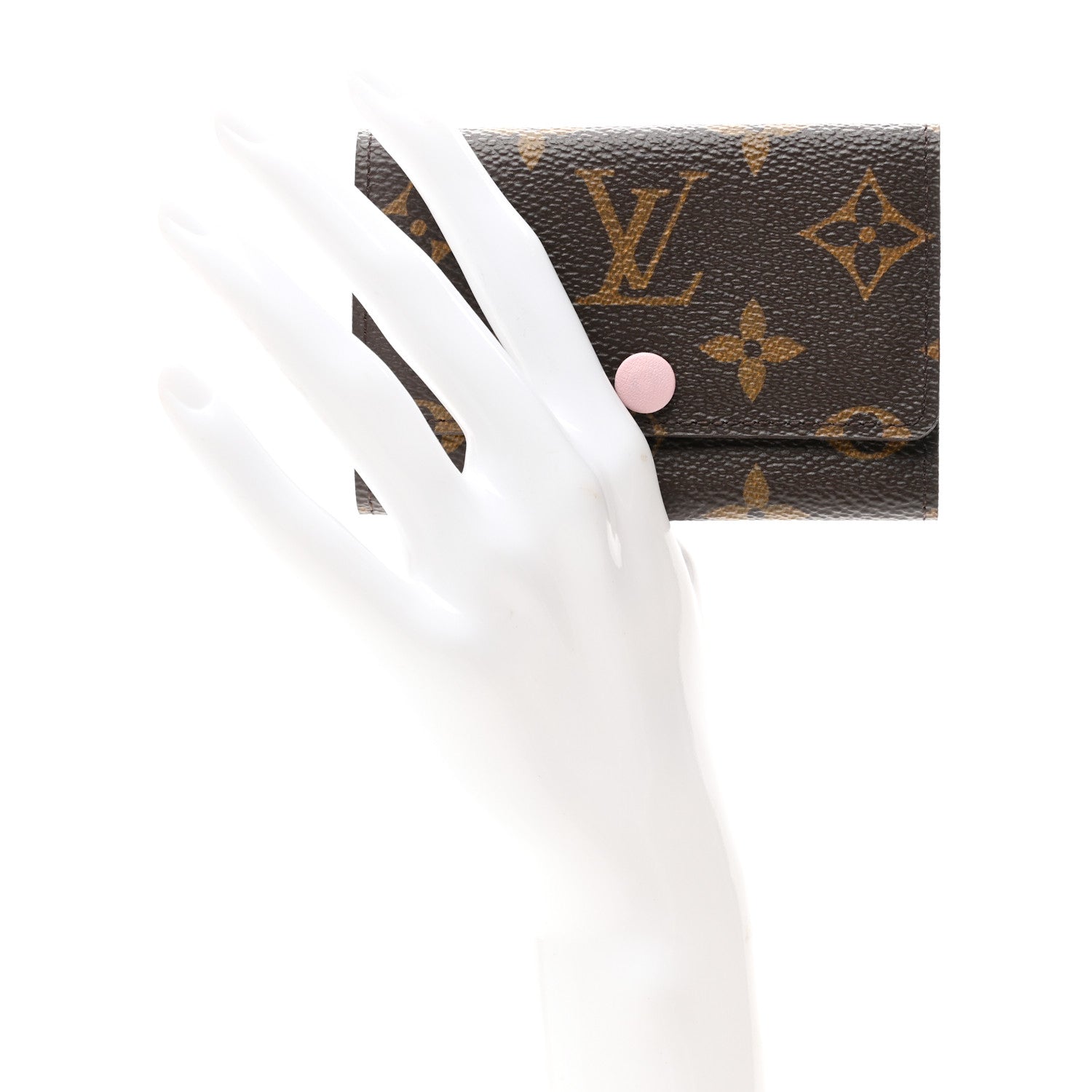 Louis Vuitton Monogram Multicles 6 Key Holder Rose Ballerine