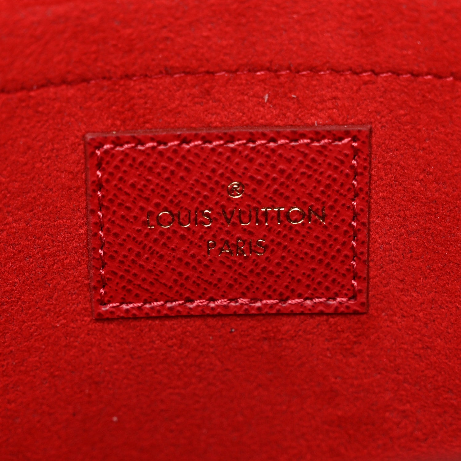 Louis Vuitton Damier Ebene Pochette Felicie Chain Wallet