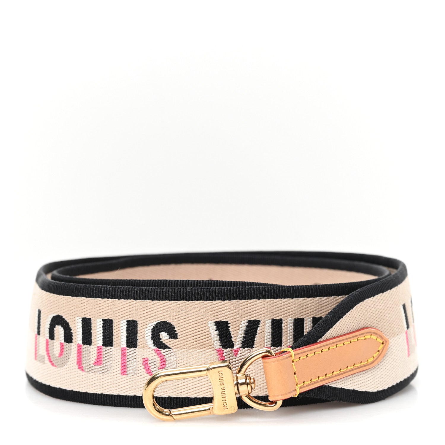 Louis Vuitton Jacquard Diane Shoulder Strap Black