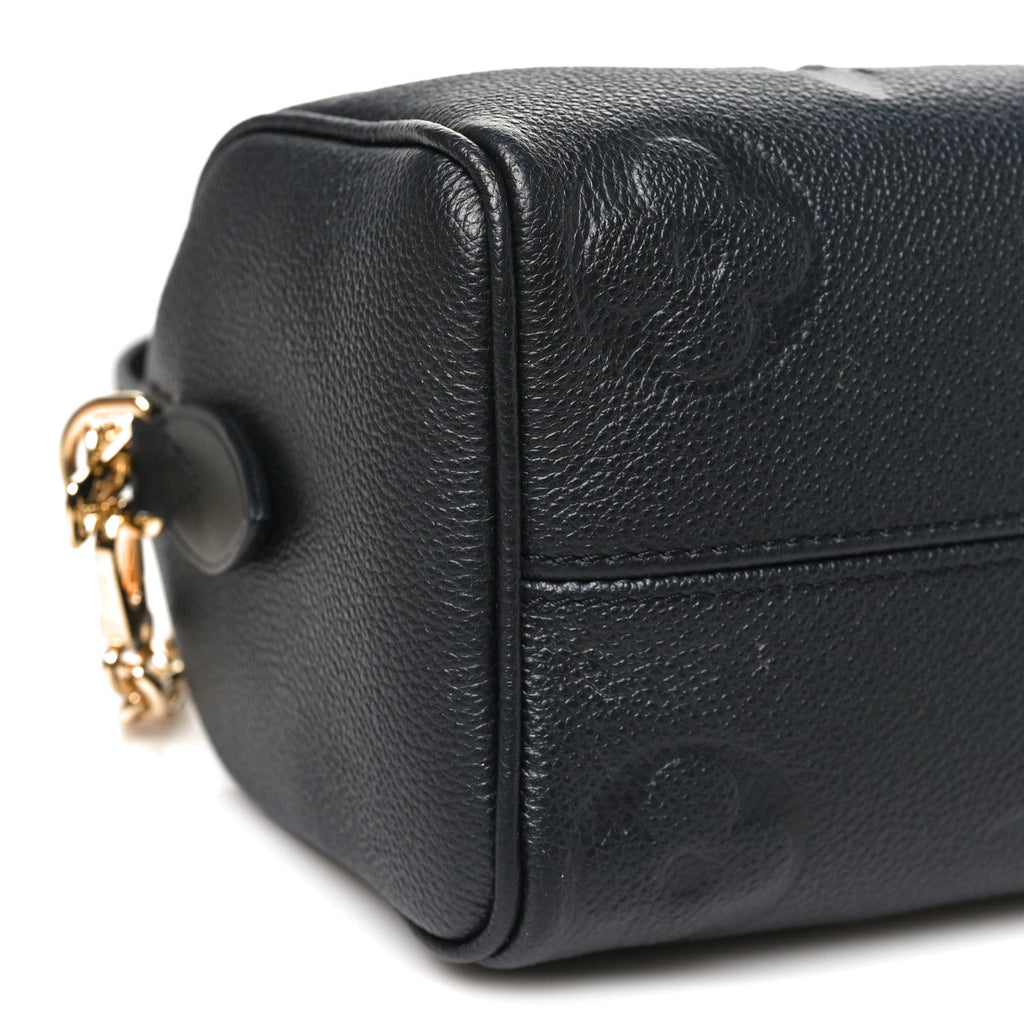Louis Vuitton Empreinte Monogram Giant Speedy Bandouliere 20 Black