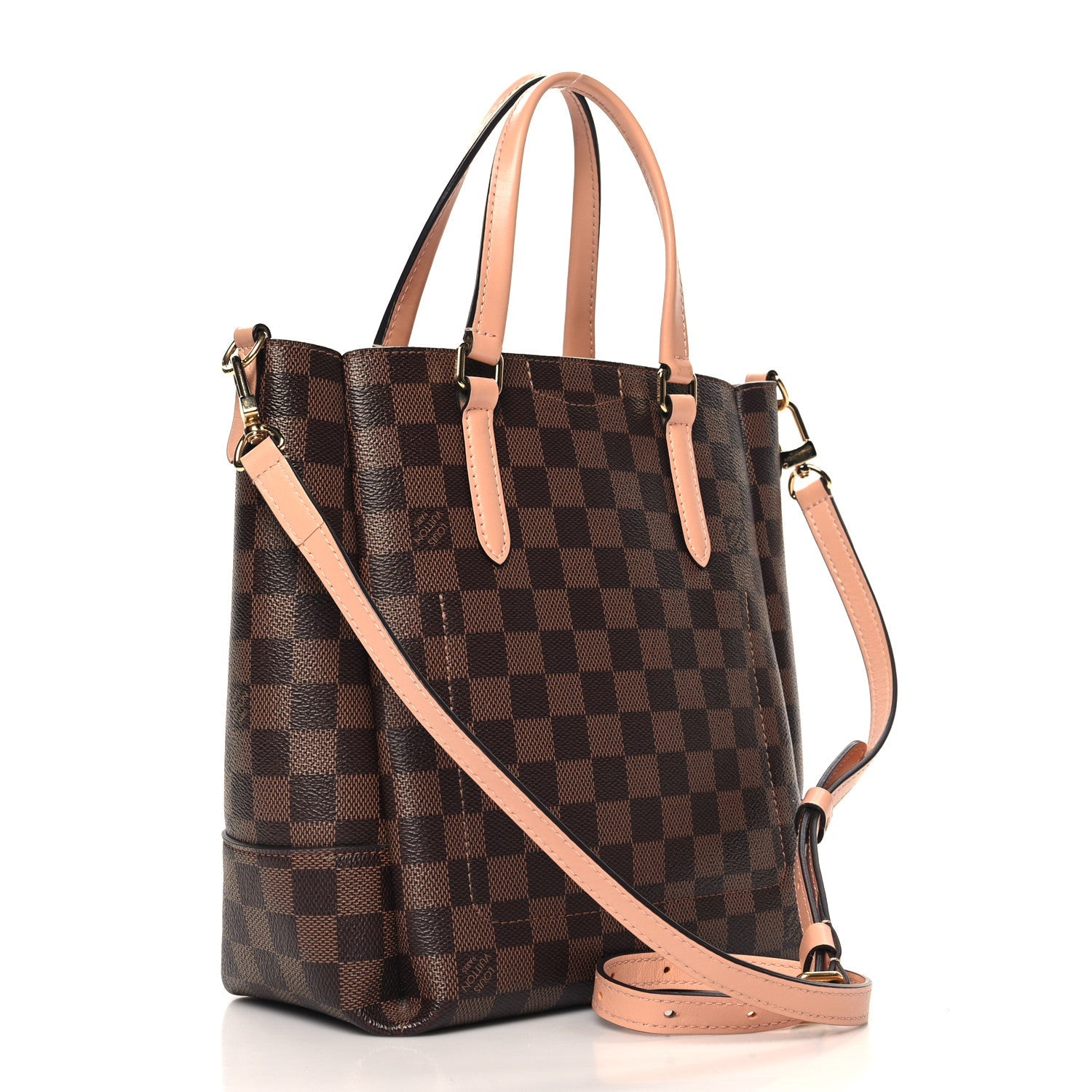 Louis Vuitton Damier Ebene Belmont PM Venus Pink