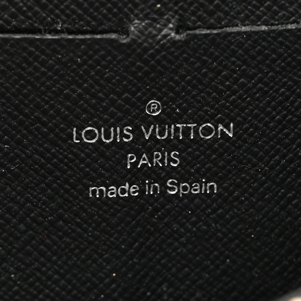 Louis Vuitton Epi Zippy Wallet Black
