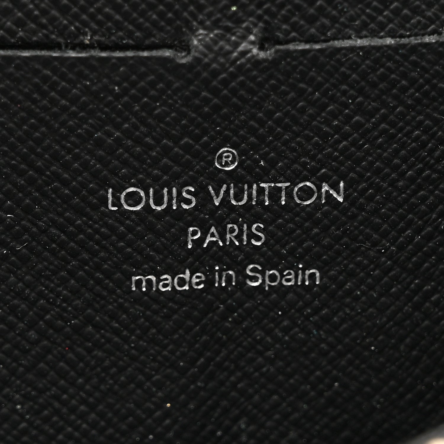 Louis Vuitton Epi Zippy Wallet Black