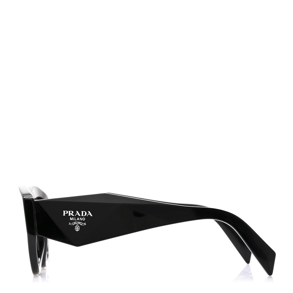 Prada Acetate Symbole Sunglasses SPR 07Y Black