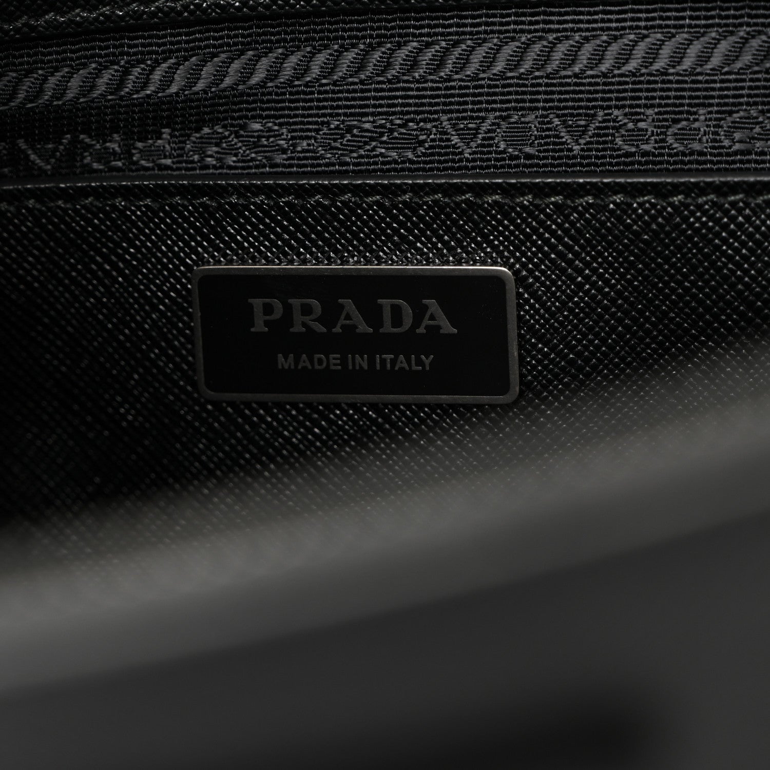 Prada Saffiano Lux Monochrome Large Galleria Double Zip Tote Black