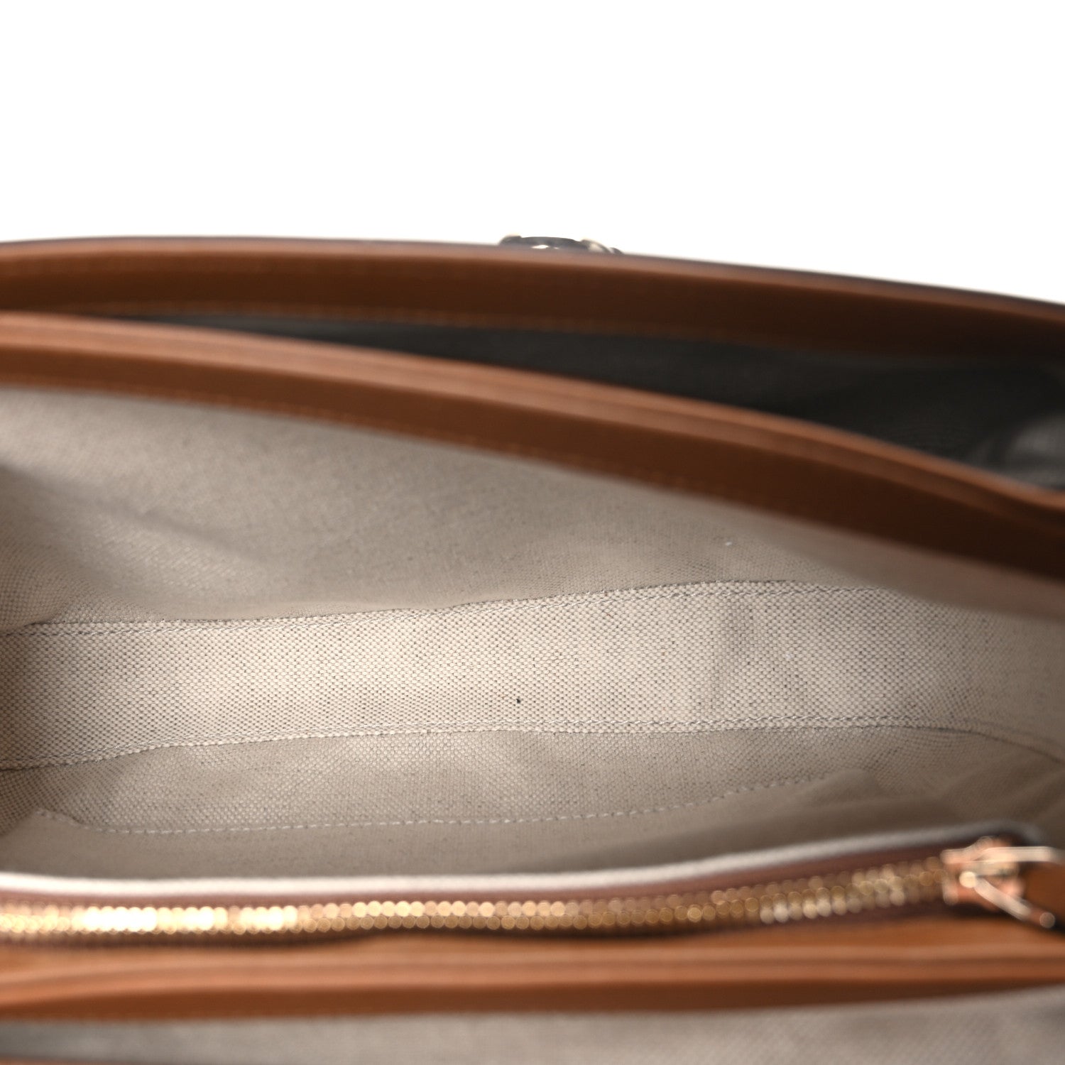 Gucci GG Supreme Monogram Horsebit 1955 Soft Small Shoulder Bag Beige Brown