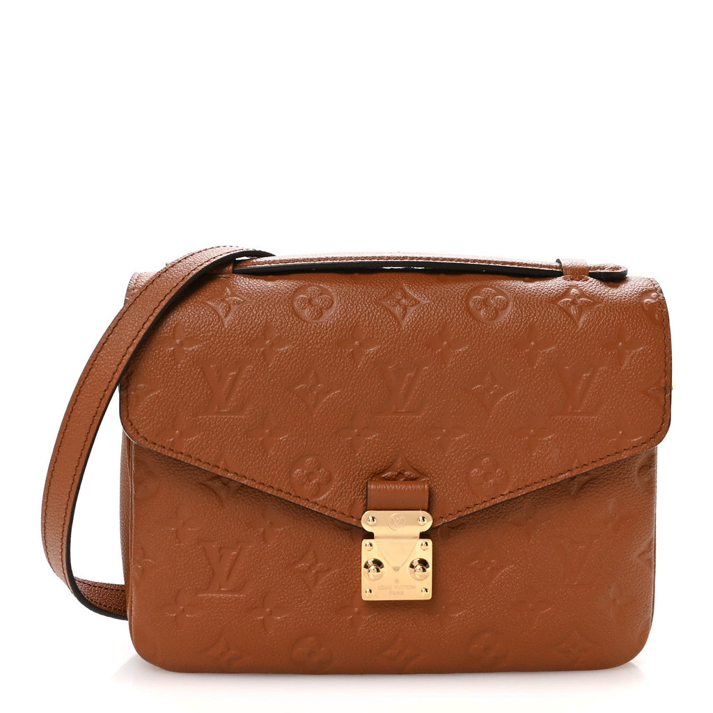 Louis Vuitton Empreinte Pochette Metis Cognac
