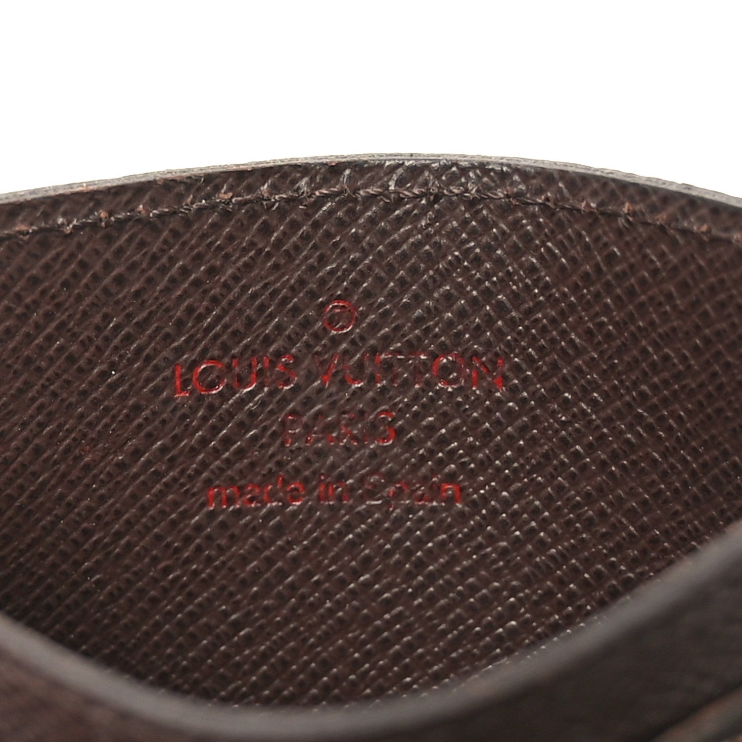 Louis Vuitton Damier Ebene Card Holder