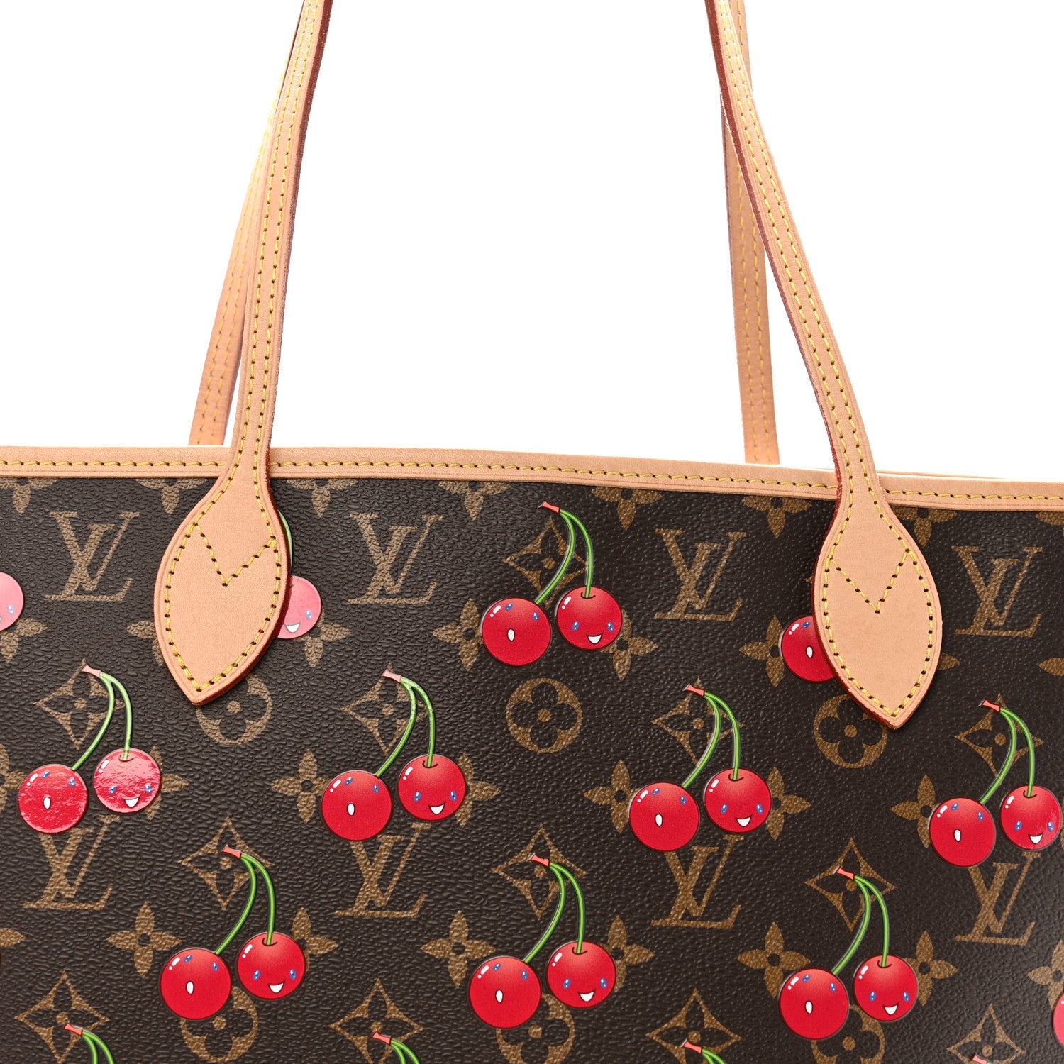 Louis Vuitton LV X TM Monogram Cerises Neverfull MM