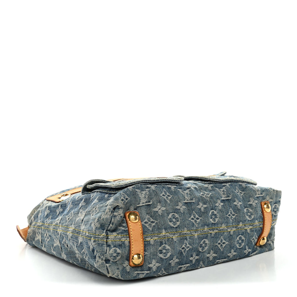 Louis Vuitton Denim Baggy GM Blue