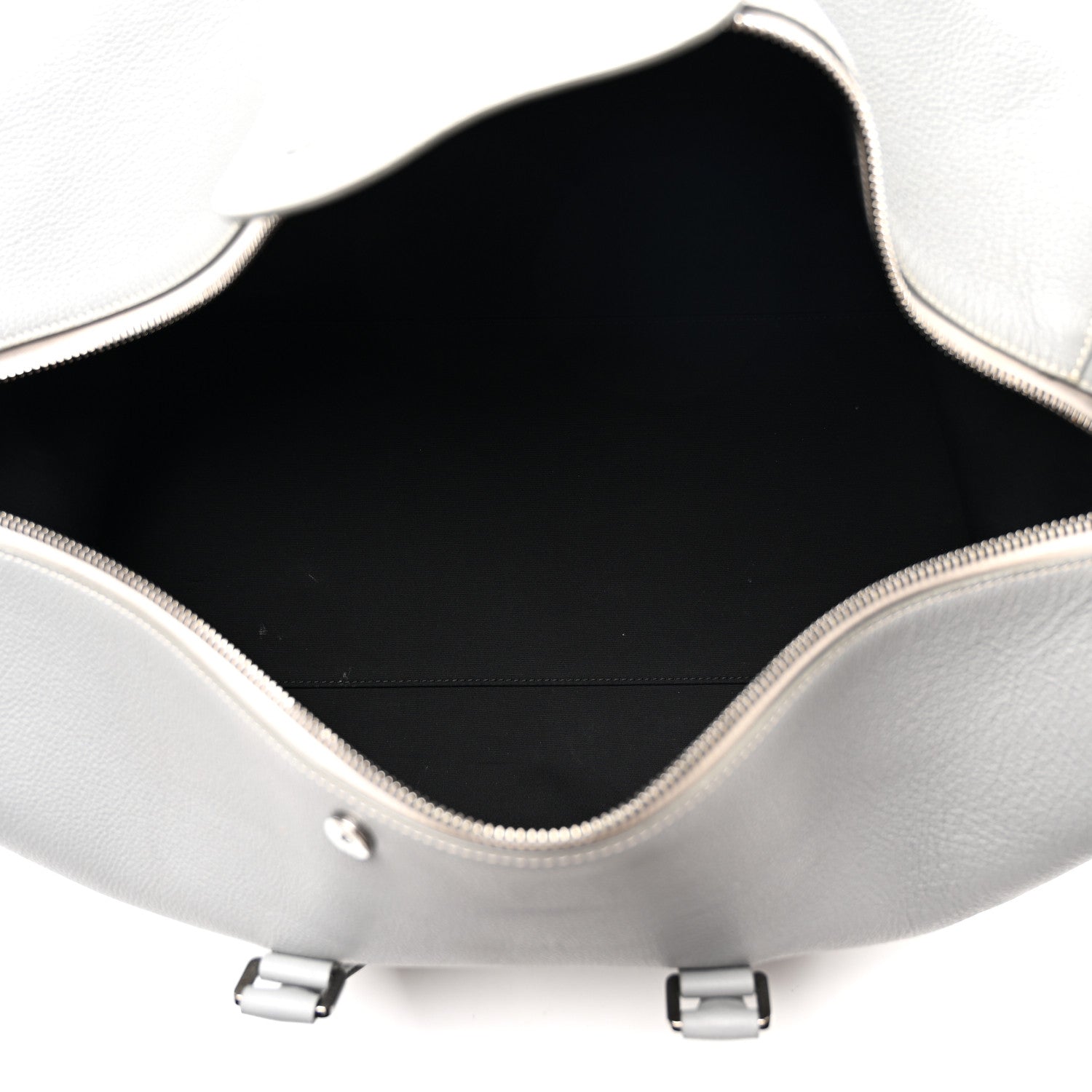 Christian Dior Calfskin Lingot 50 Bag Grey