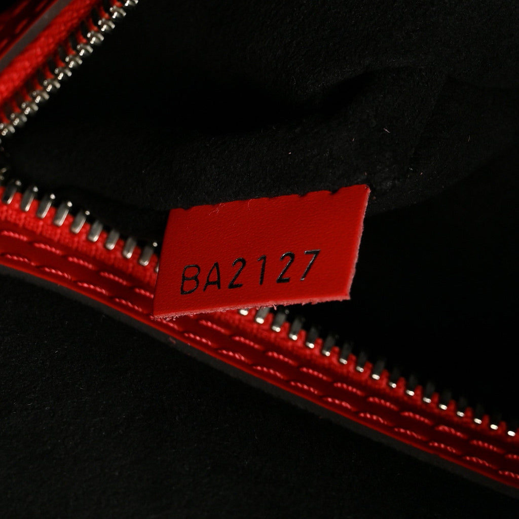 Louis Vuitton X Supreme Epi Keepall Bandouliere 45 Red