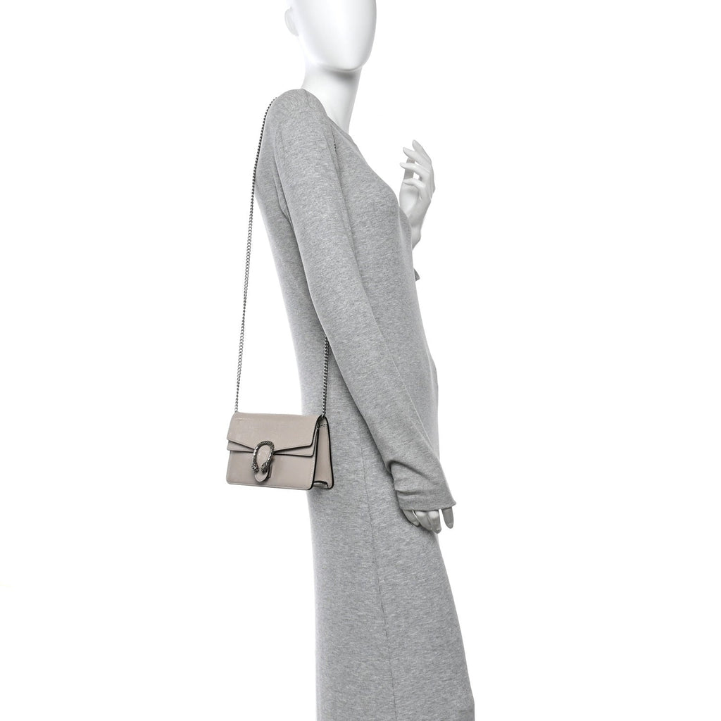 Gucci Crinkled Patent Mini Dionysus Shoulder Bag Sphinx