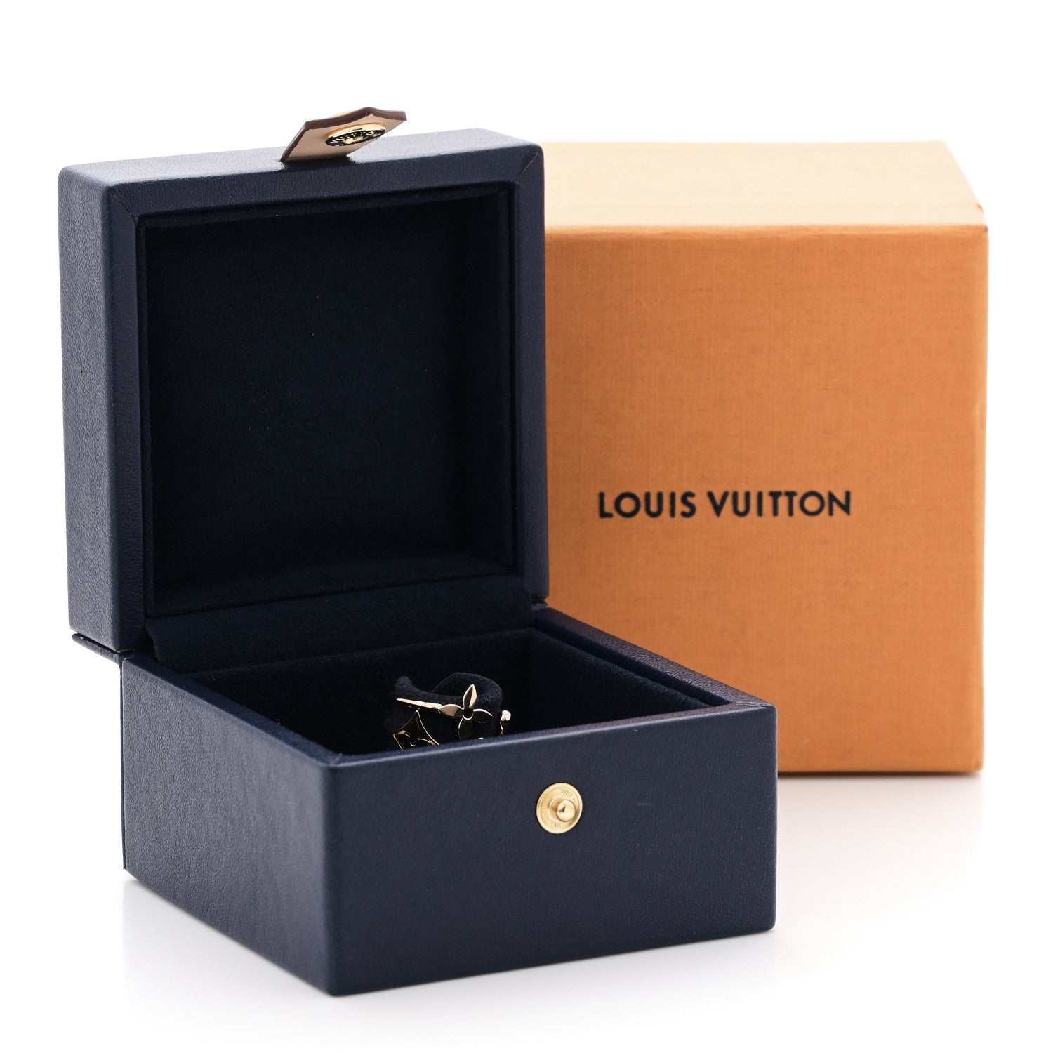 Louis Vuitton 18K Yellow Pink White Gold Diamond Idylle Blossom Ring 3 Set 49 4.75