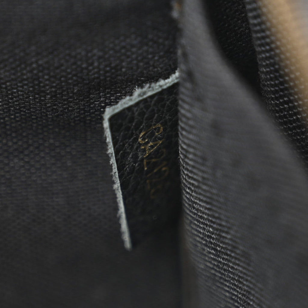 Louis Vuitton Monogram Pallas Clutch Black