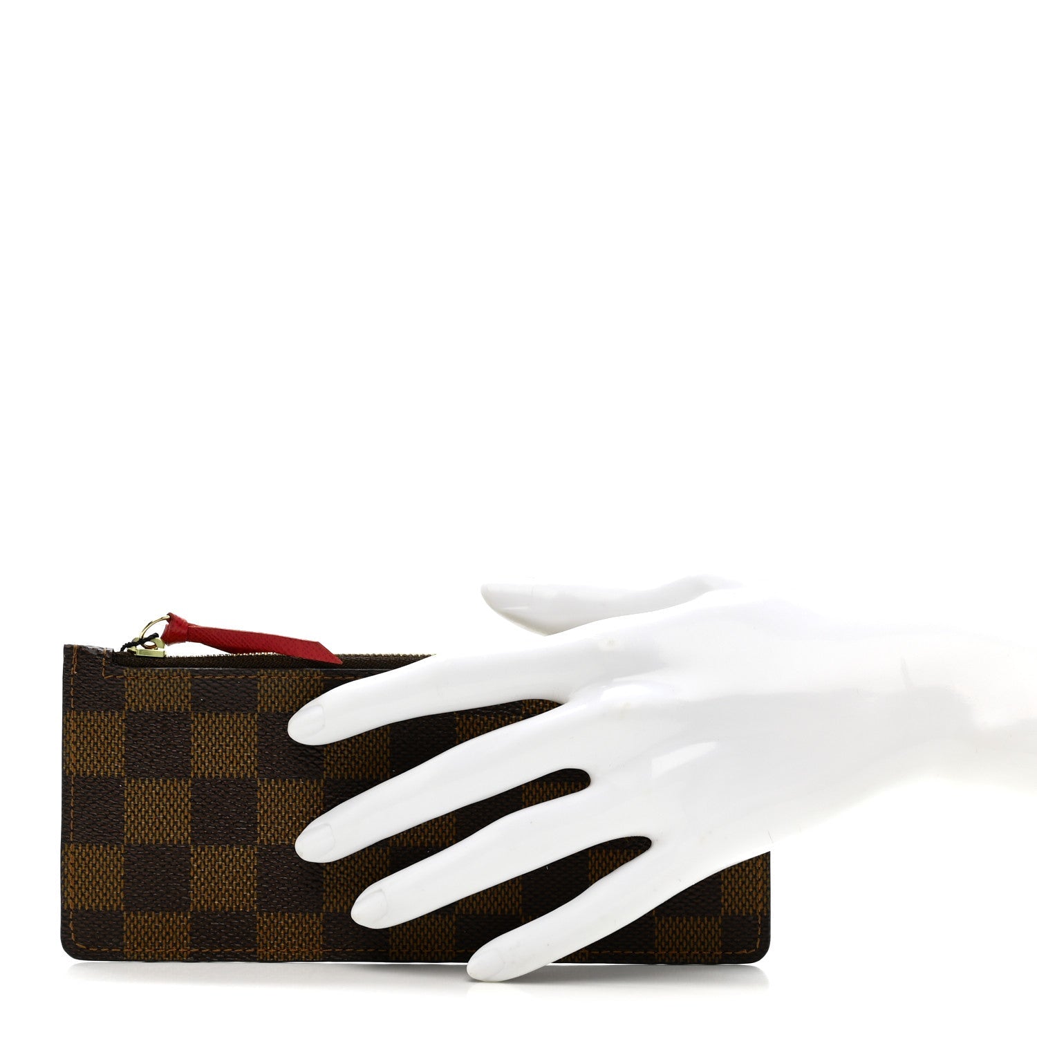 Louis Vuitton Damier Ebene Josephine Wallet Zippered Insert