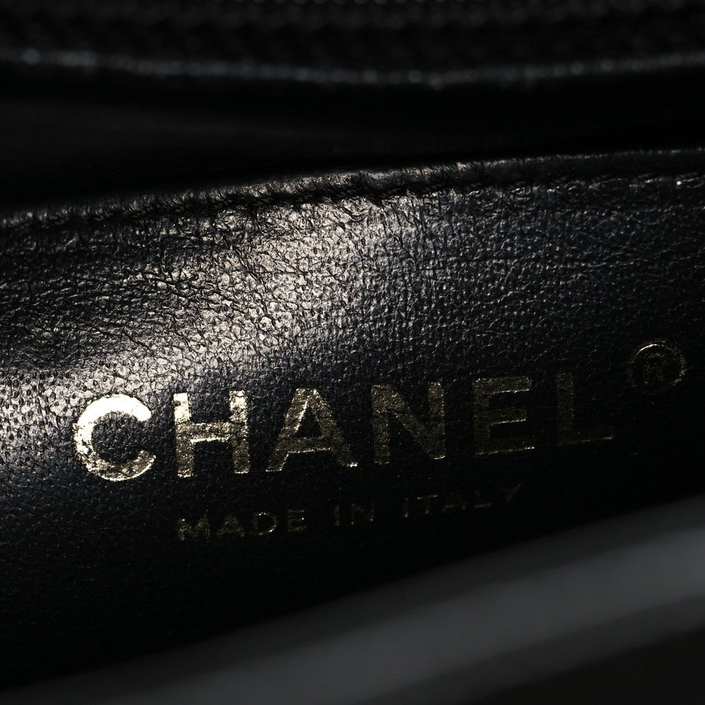 Chanel Caviar Quilted Jumbo Single Flap Black